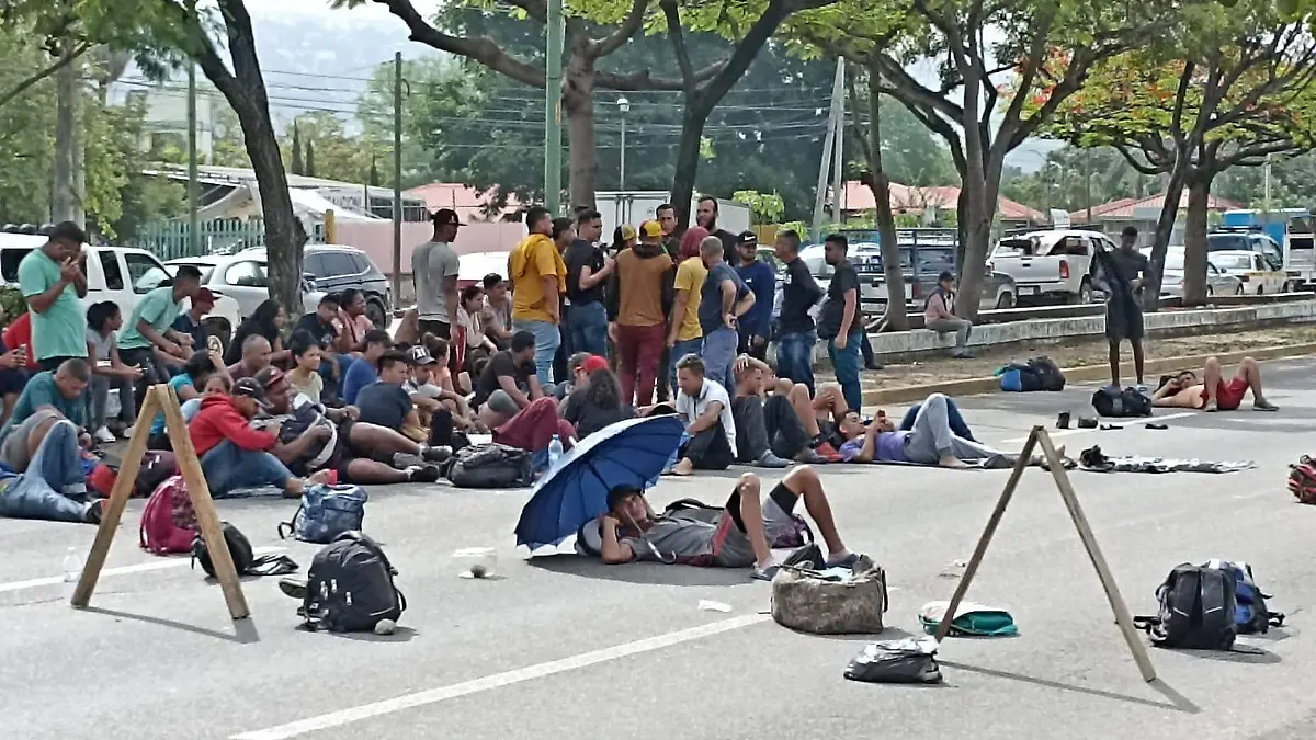 bloqueo migrantes enc