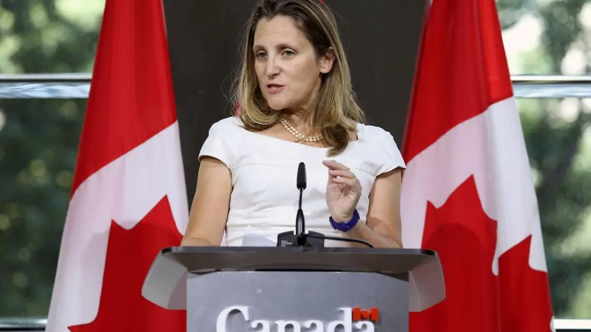 Chrystia Freeland.