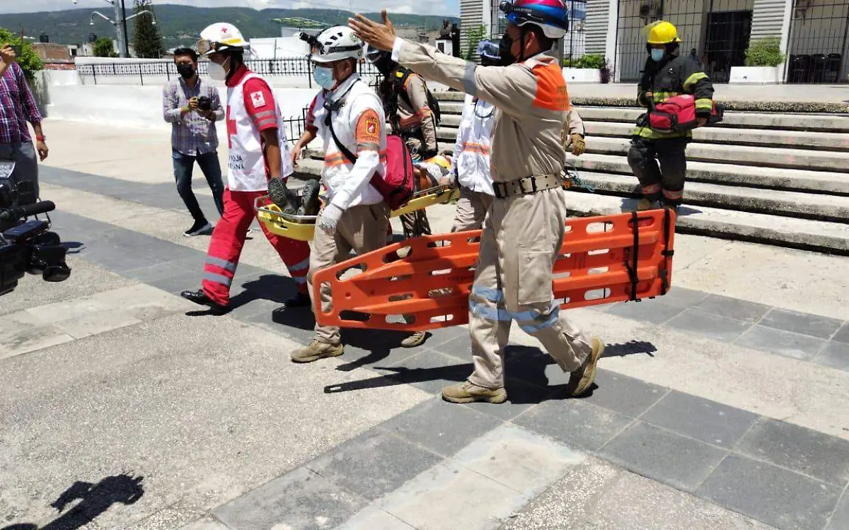 Simulacro Nacional en Chiapas