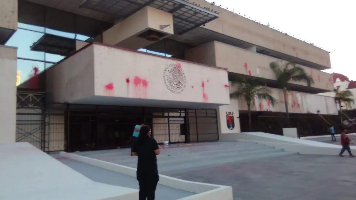 Pintas palacio de gobierno Tuxtla