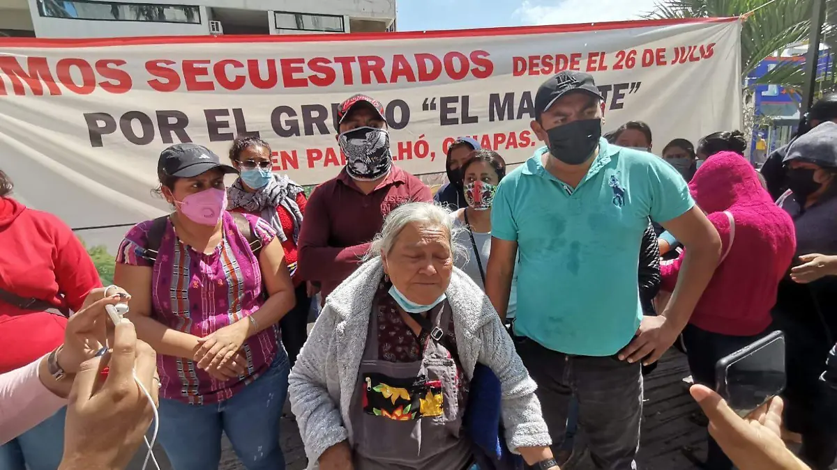 familiares de retenidos en Pantelhó 1