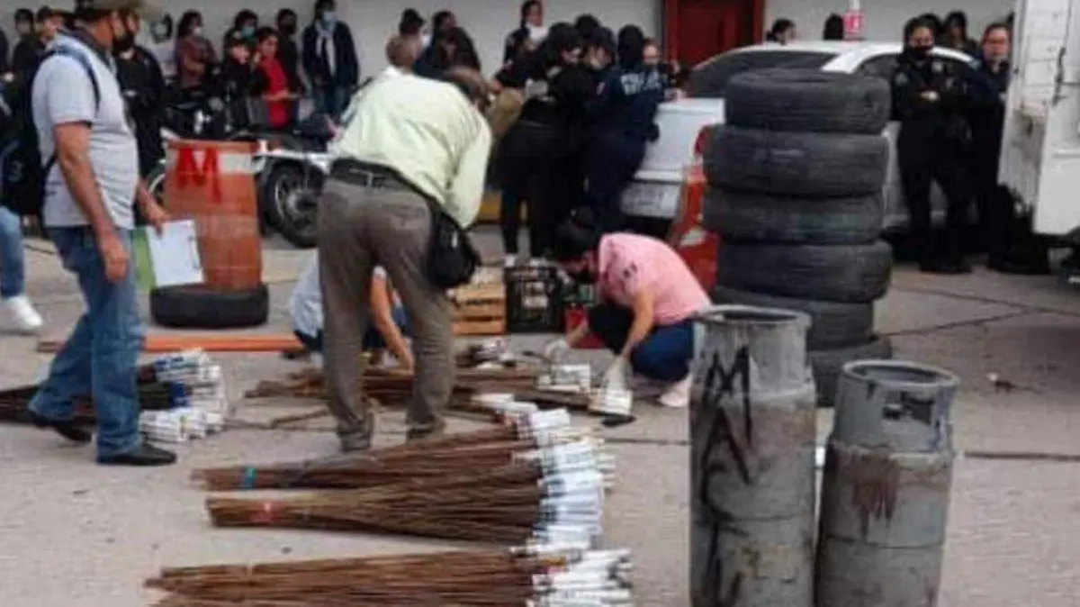 Normalistas detenidos en Tuxtla