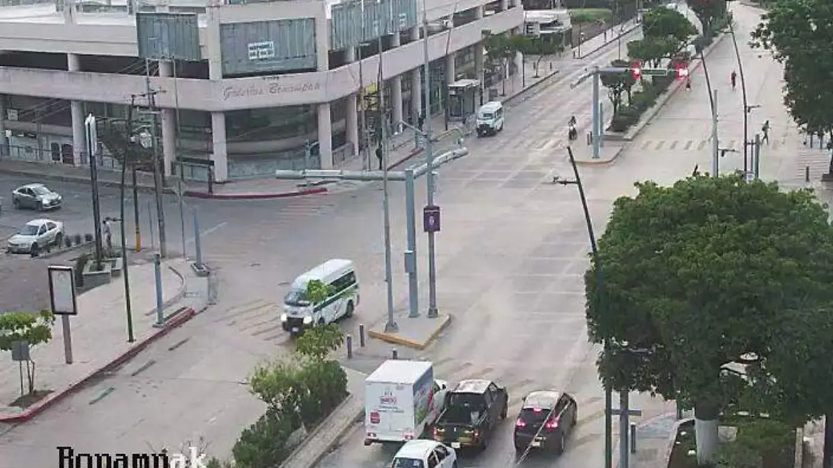 Afluencia vehicular en Tuxtla