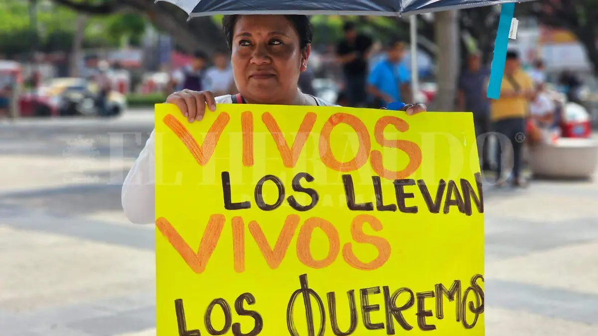 Familiares de desaparecidos en Chiapas