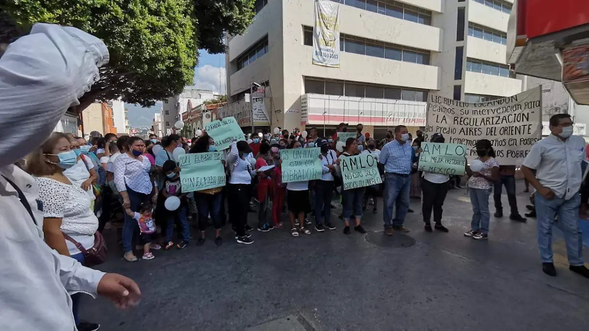 Regularización del predio