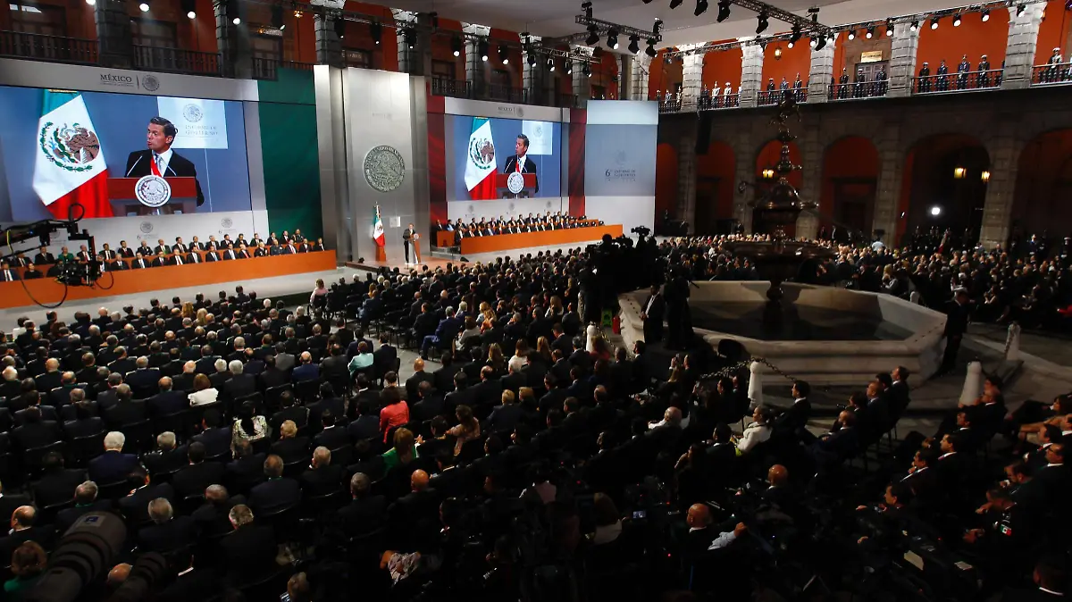 Presidente Peña nieto da su Sexto Informe de Gobierno