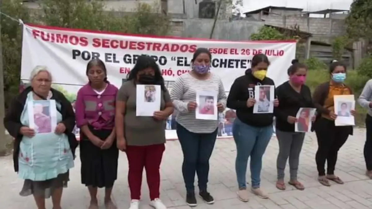 Familiares de desaparecidos