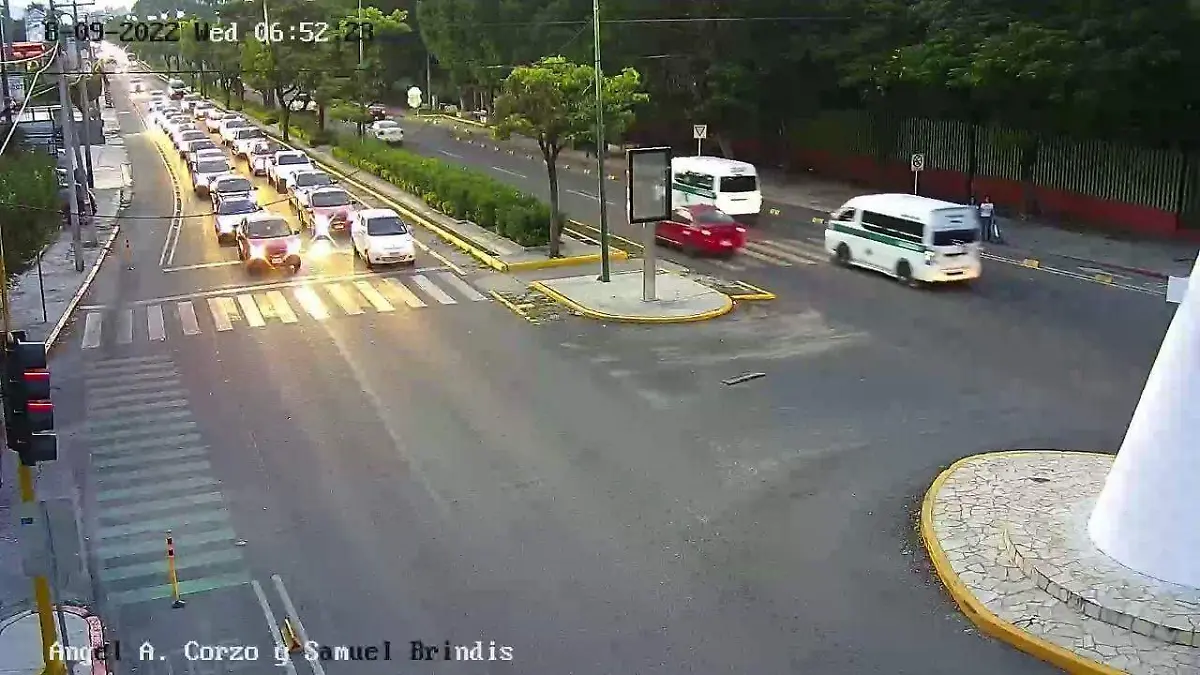 Tráfico en Tuxtla