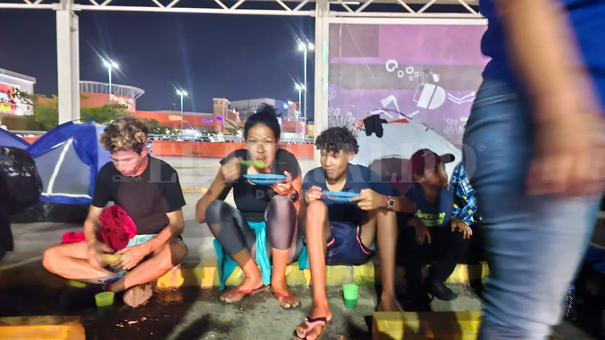 Migrantes en Tuxtla Gutiérrez