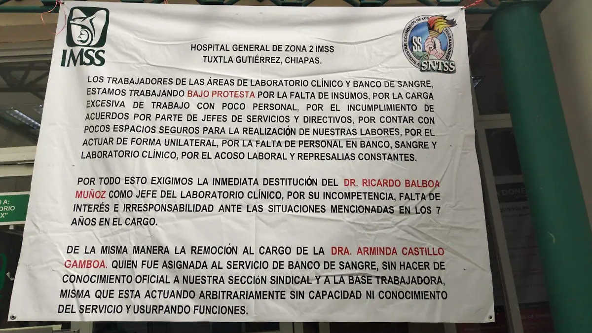 Trabajadores del IMSS
