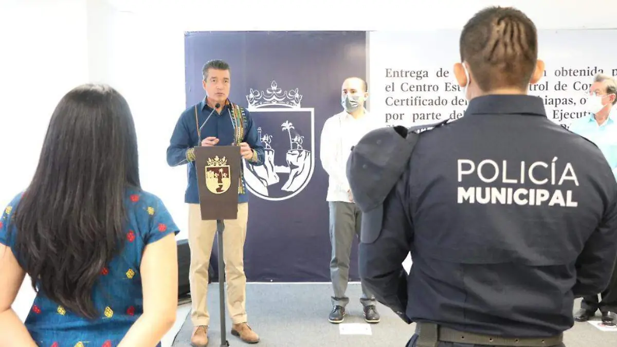 Certifican la Seguridad en Chiapas