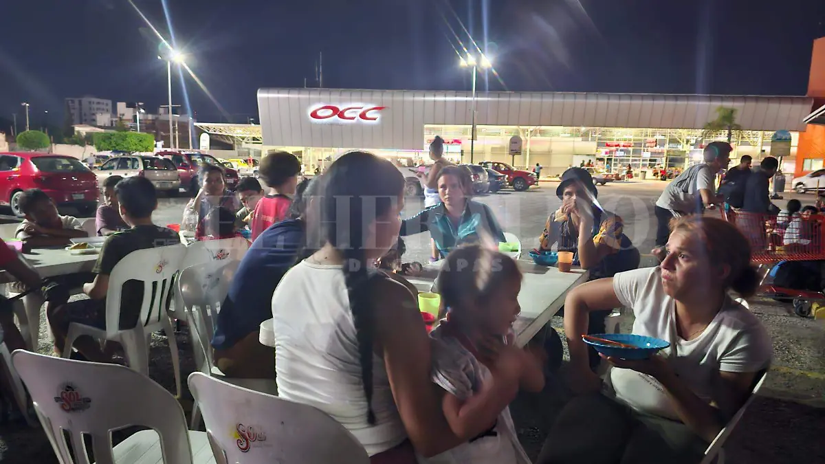 Migrantes en Tuxtla Gutiérrez