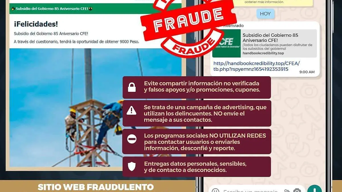 Fraude APP CFE
