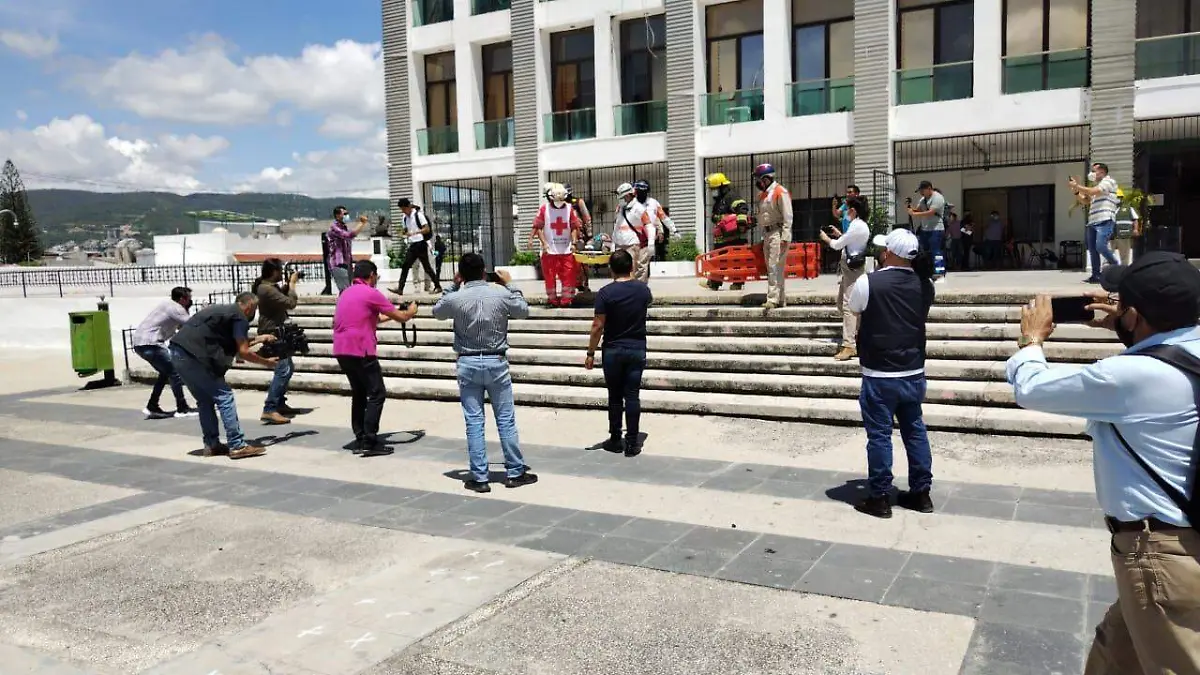 Simulacro Nacional en Chiapas
