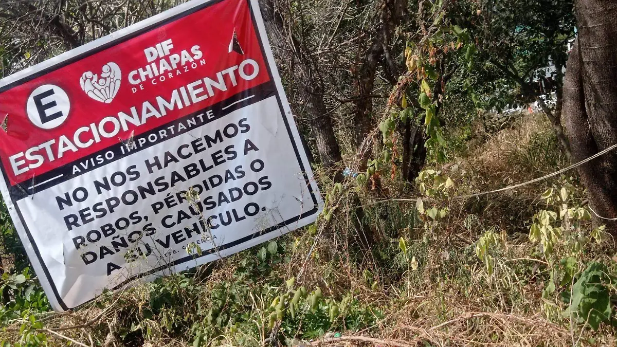Estacionamiento de Feria Chiapas