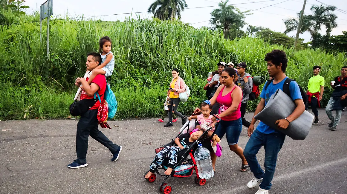 Migrantes Hondureños Tapachula