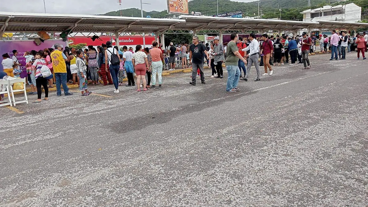 Migrantes varados en Chiapas