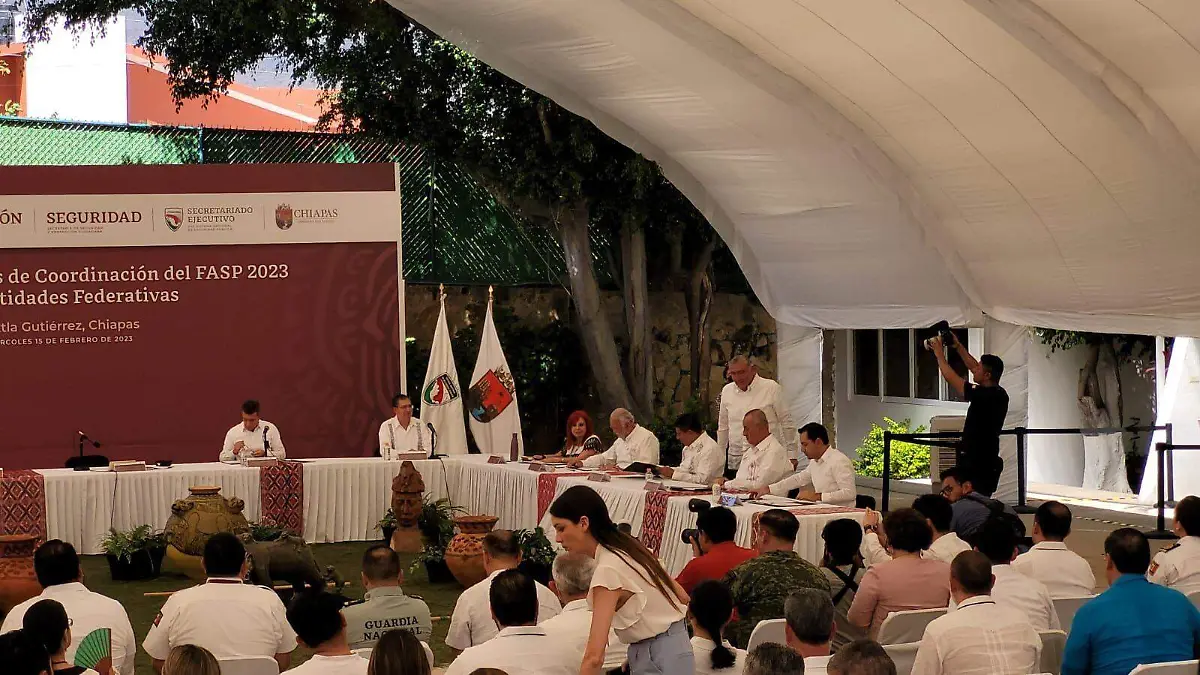 Firma de Convenios de Coordinación del Fondo de Aportación a la Seguridad Pública