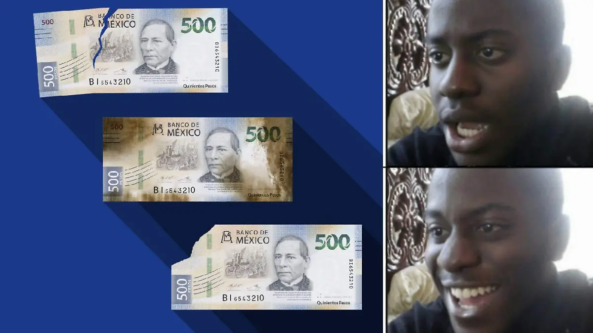 billetes rotos