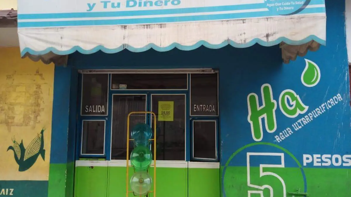 Purificadora de agua