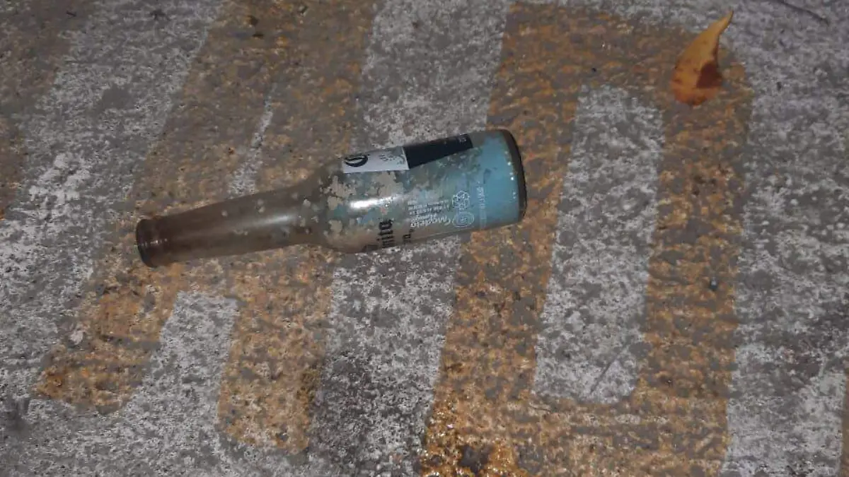 Destrozos en la secretaría de educación