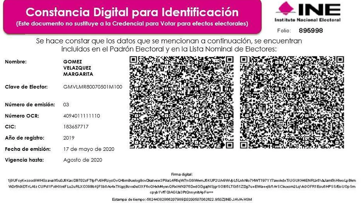 constancias digitales INE