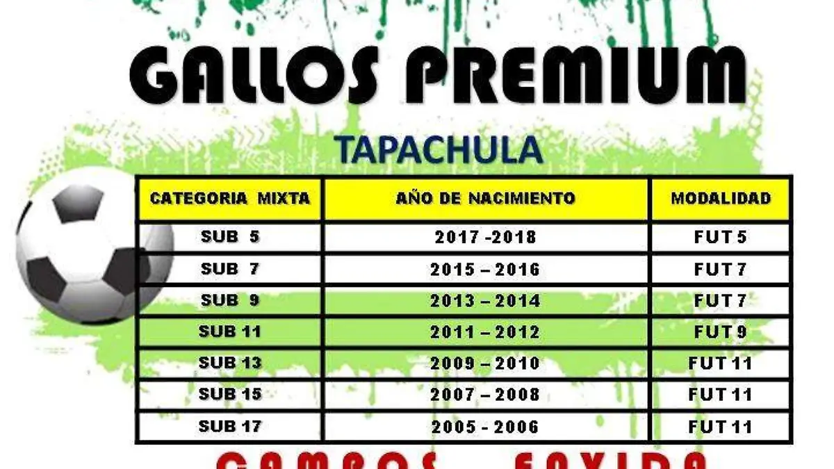 Copa Gallos Premium