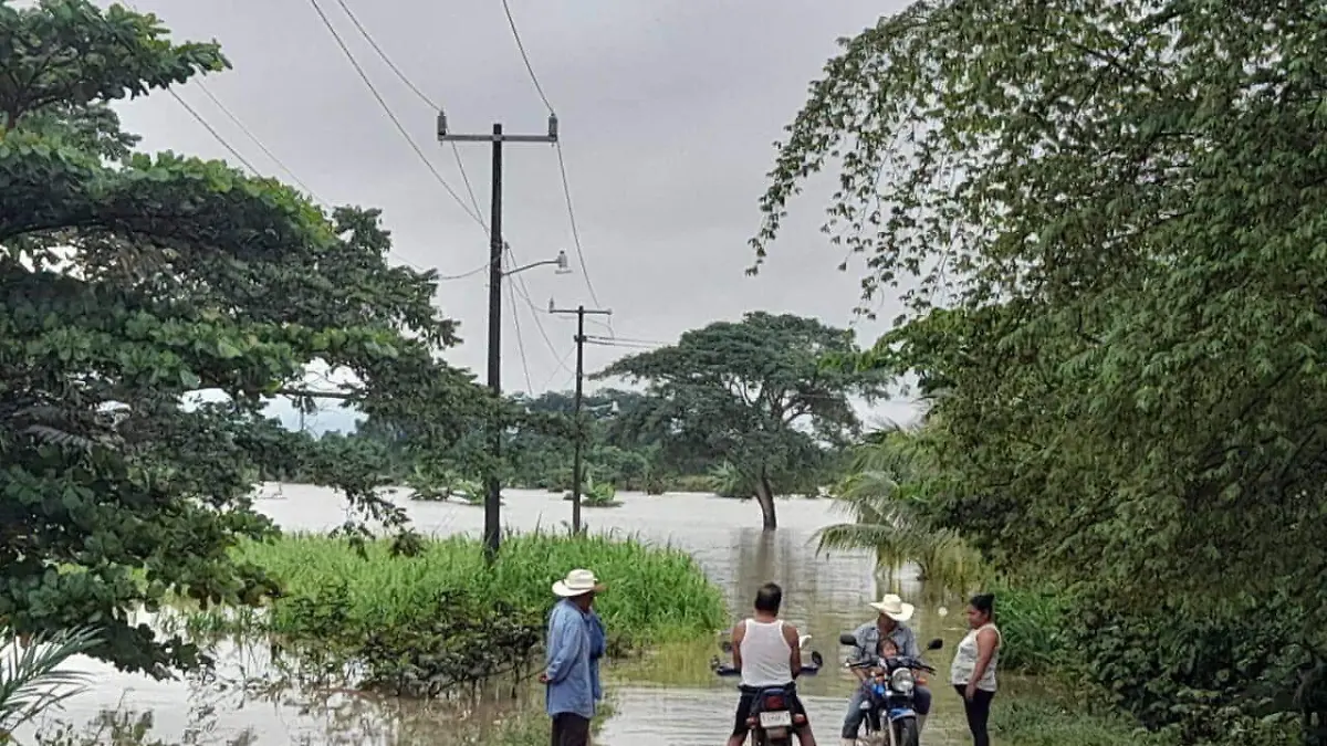 Inundaciones en Benemérito de las Américas