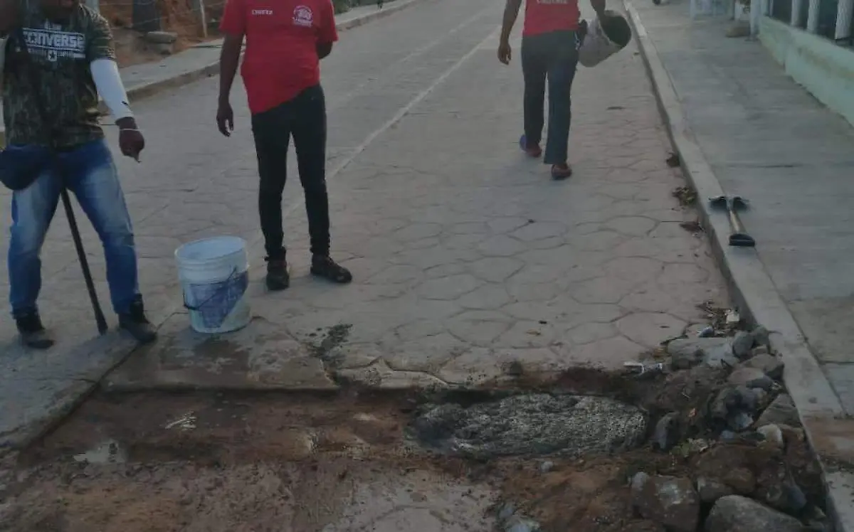Bachean calles de Cintalapa