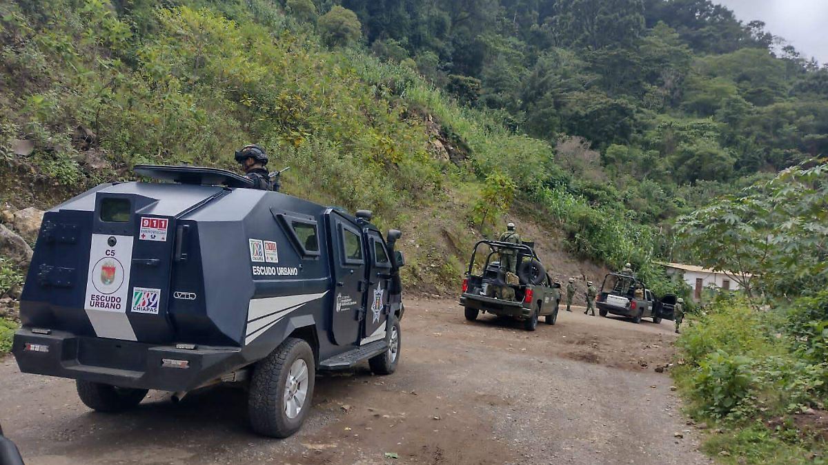 En Chiapas, fuerzas militares salen hacia Frontera Comalapa - El Heraldo de Chiapas | Noticias Locales, Policiacas, sobre México, Chiapas y el Mundo