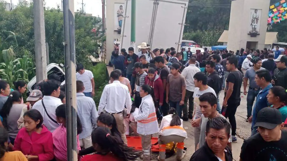 accidente Oxchuc