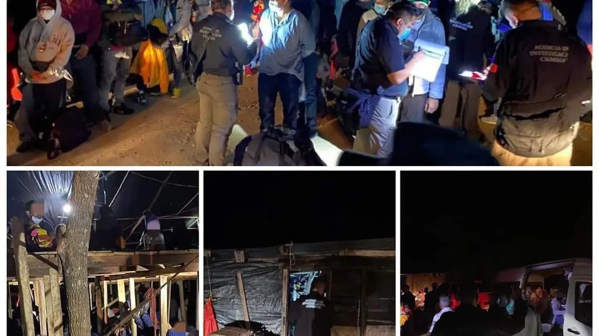 Migrantes rescatados