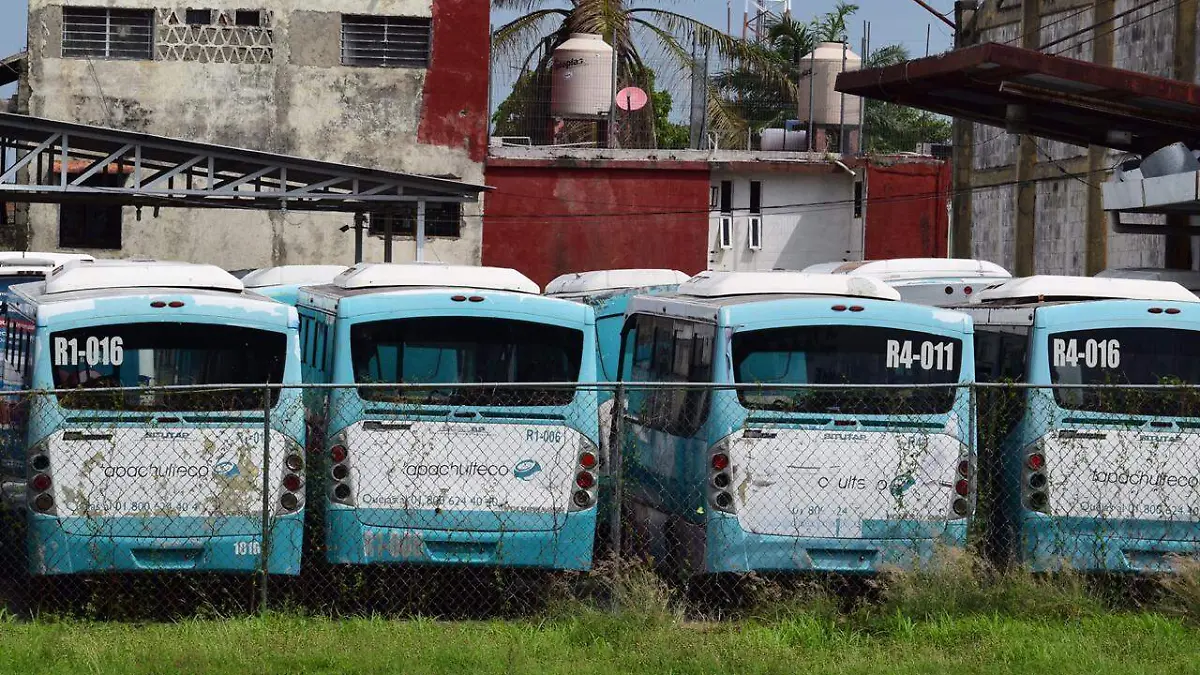 tapachultecos inservibles transportes 