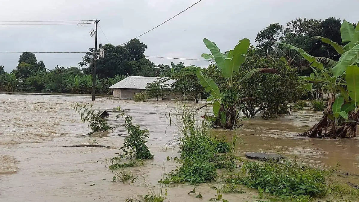 Inundaciones en Benemérito de las Américas