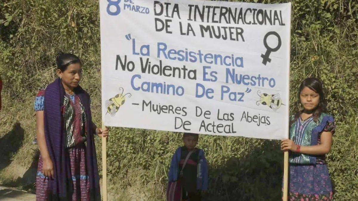 Mujeres indígenas 8M