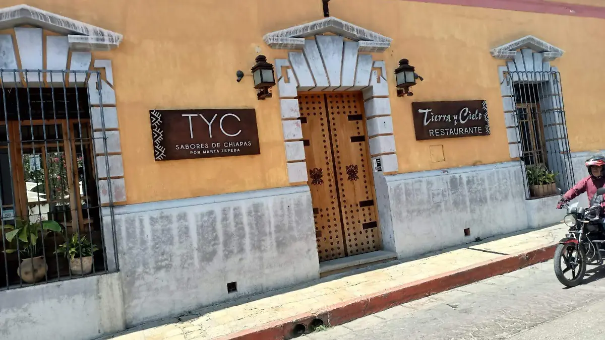 restaurante Tierra y Cielo de San Cristóbal de Las Casas