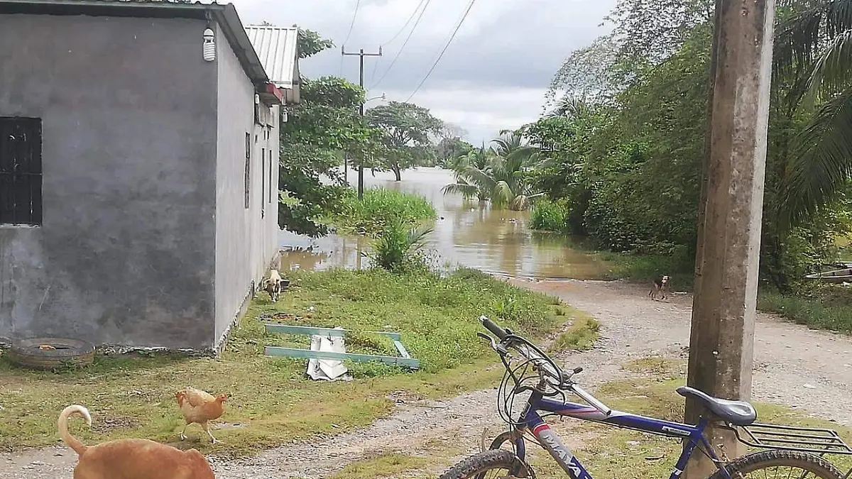 Inundaciones en Benemérito de las Américas
