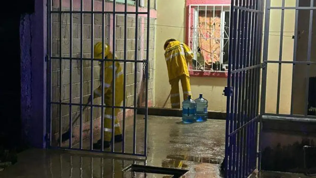 Lluvias intensas en Berriozábal