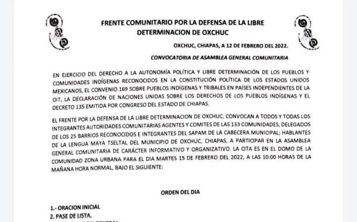 Conflicto político de Oxchuc afecta a varios municipios