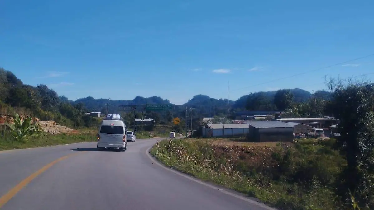 Bloqueo en carreteras de Chiapas