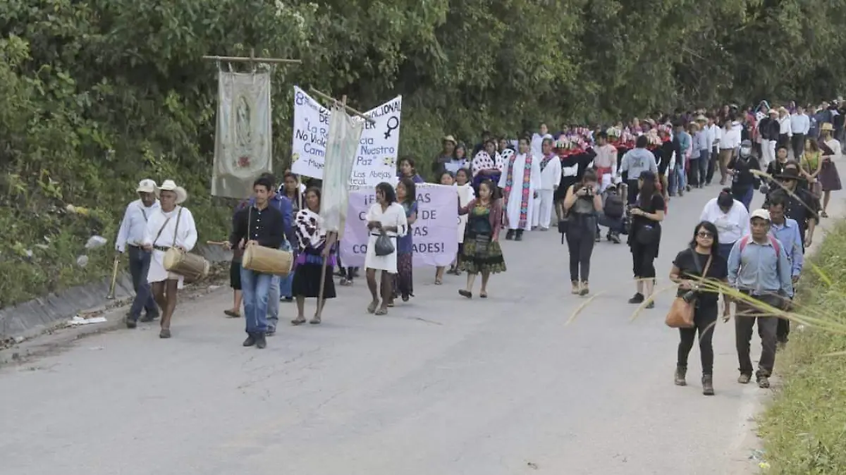 Mujeres indígenas 8M