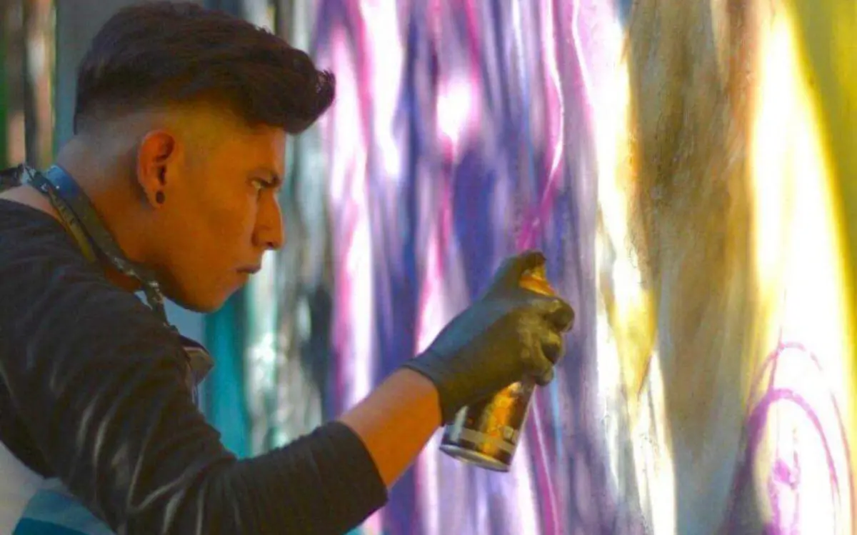 Muralista Edgar Megchún