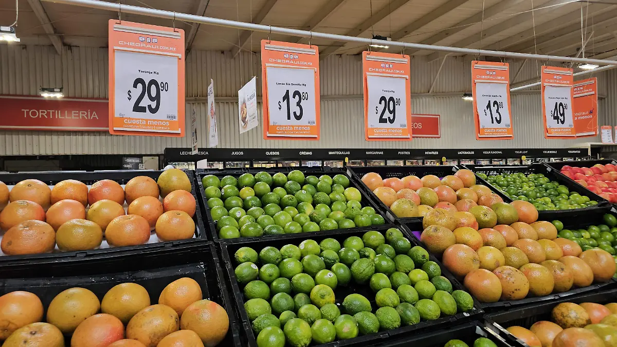Limón en supermercado