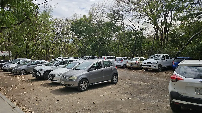 Estacionamiento lleno