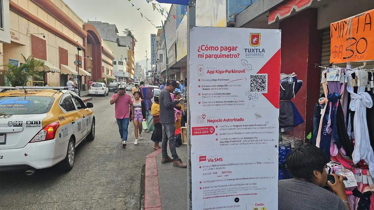 Espacio de parquímetro