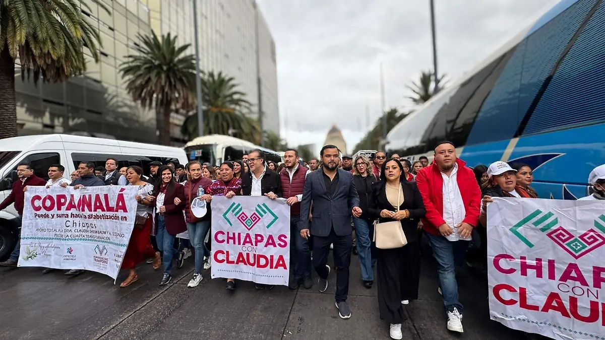 ramirez en manifestacion