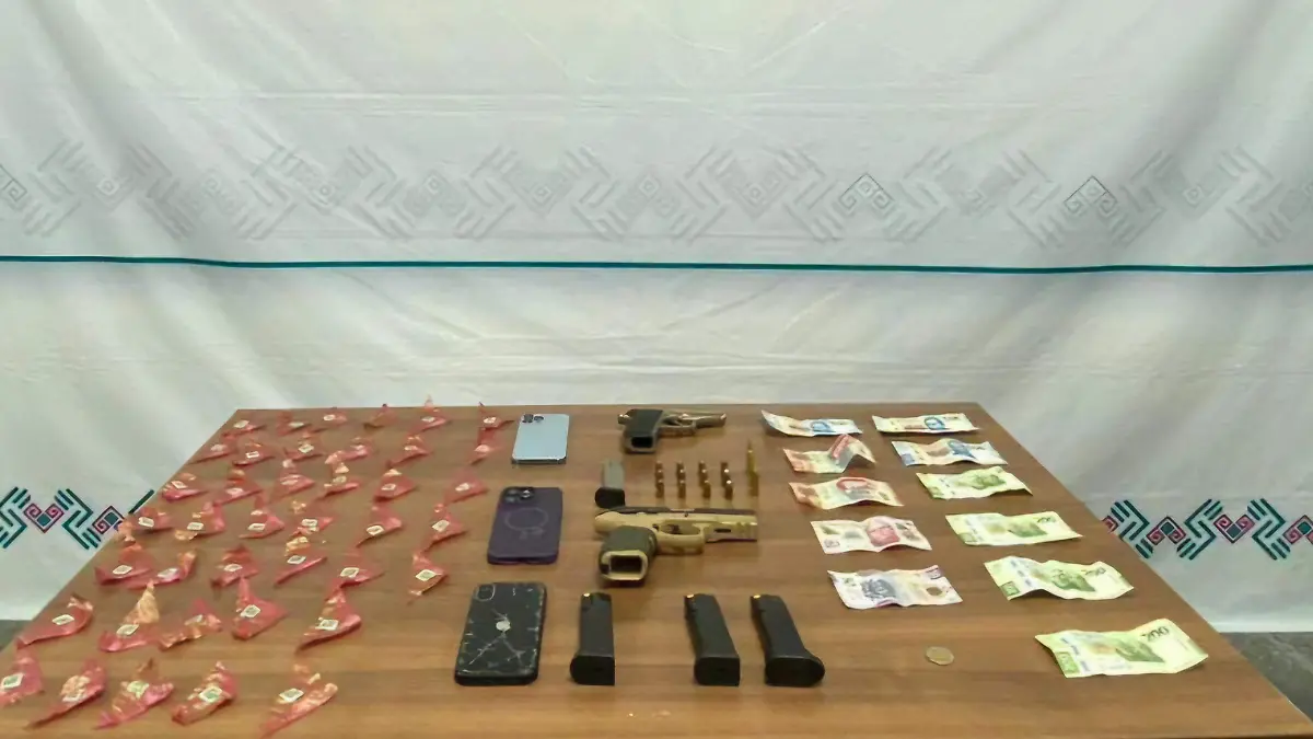 Armas encontradas