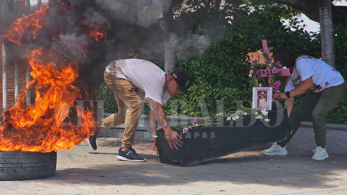 protesta de feminicidios