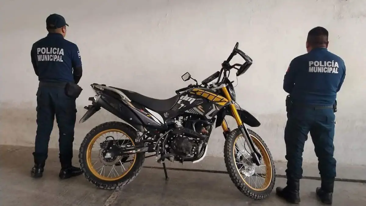 motocicleta asegurada