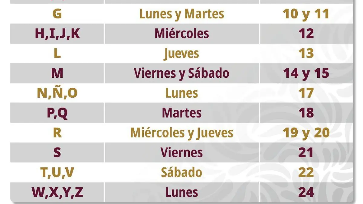 calendario